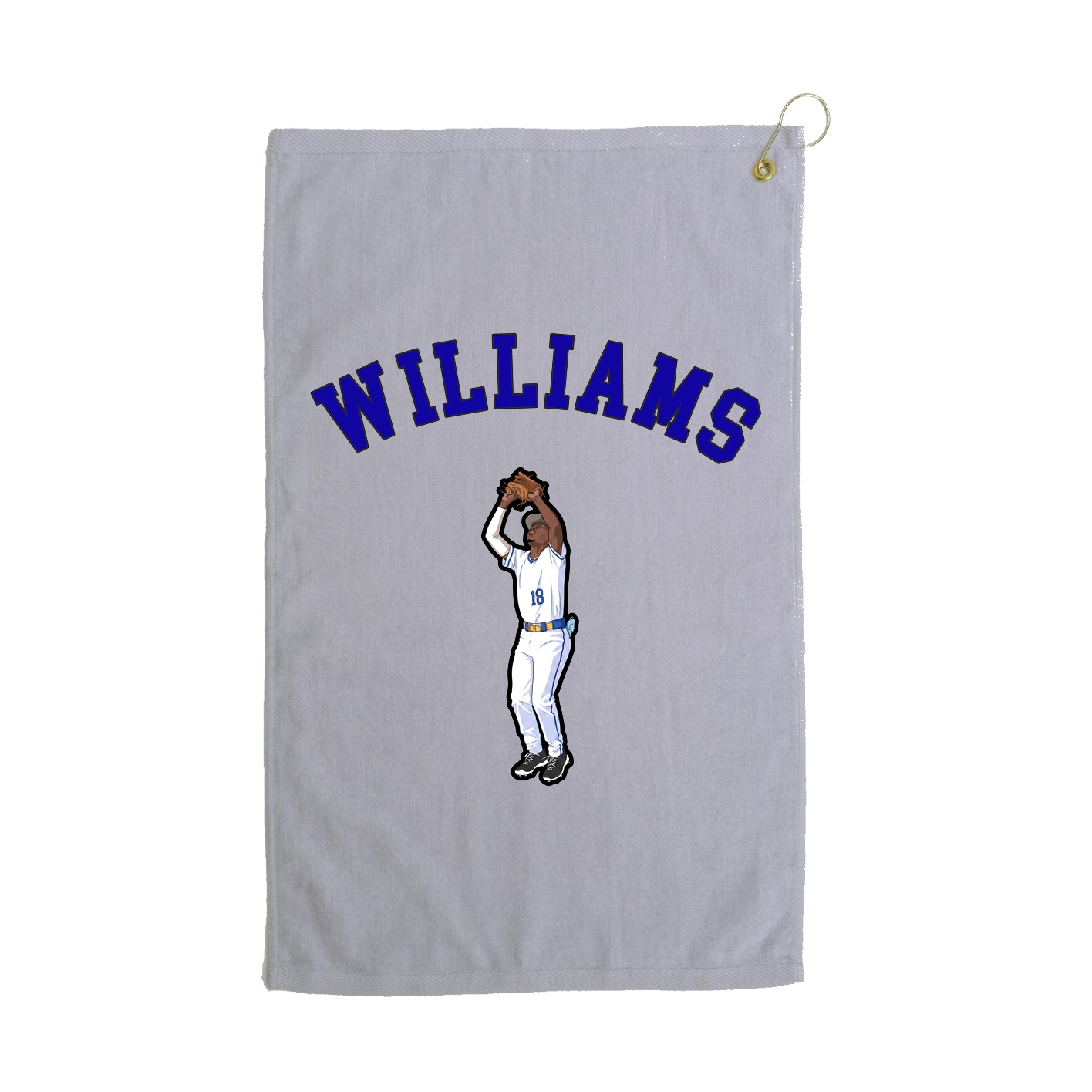 Golf Towel — Shirsey Arch in Grey