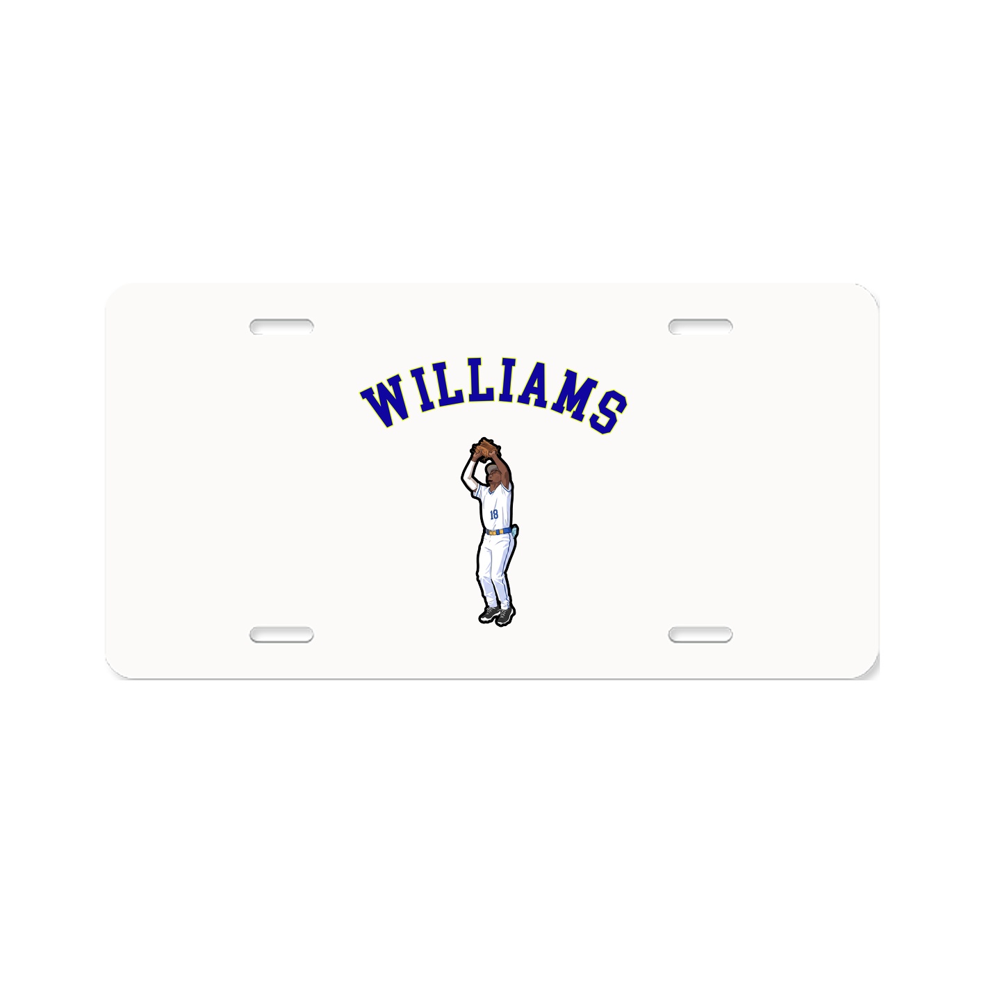License Plate — Shirsey Arch in Classic
