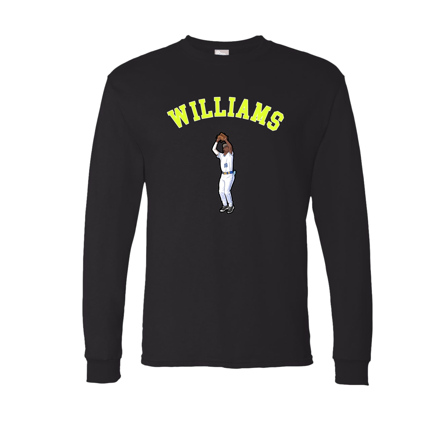 Long Sleeve Tee — Shirsey Arch in Black