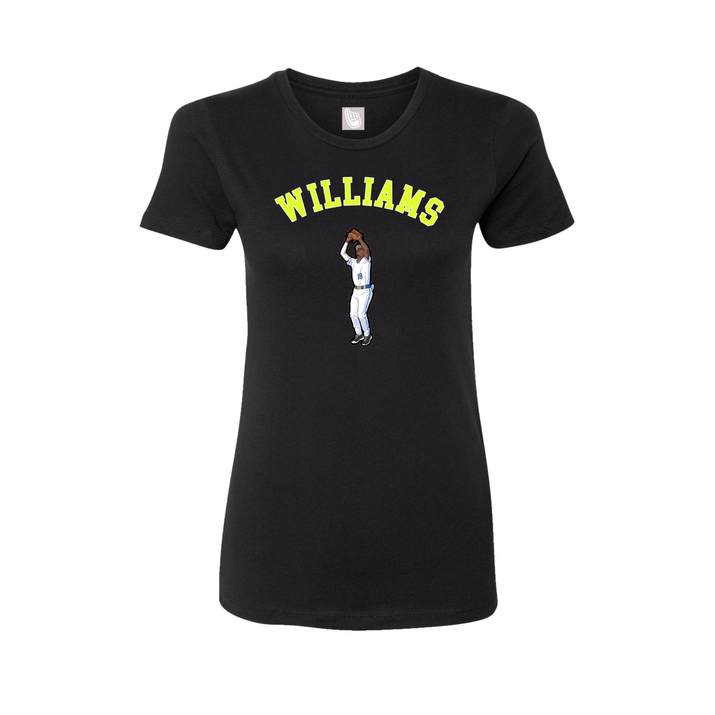 Womens Tee — Shirsey Arch in Black