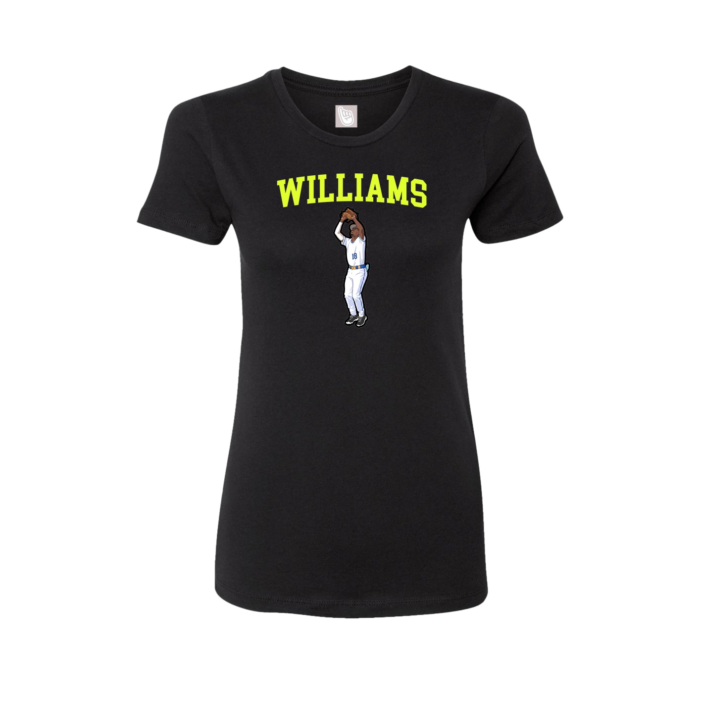 Fitted Women's Tee — Shirsey in Black