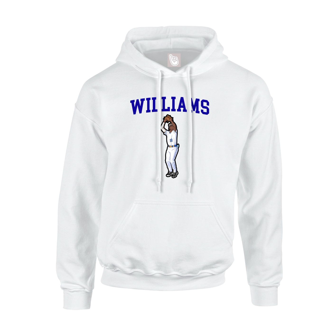 Hoodie — Shirsey in White