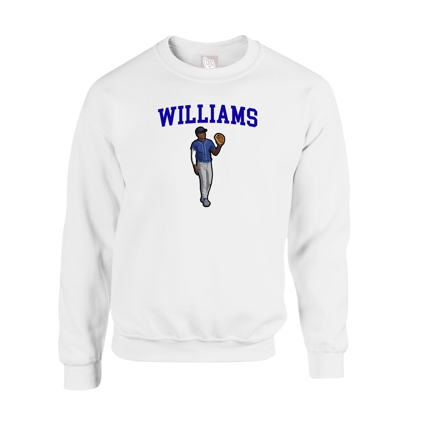 Fleece Crew — Shirsey in White