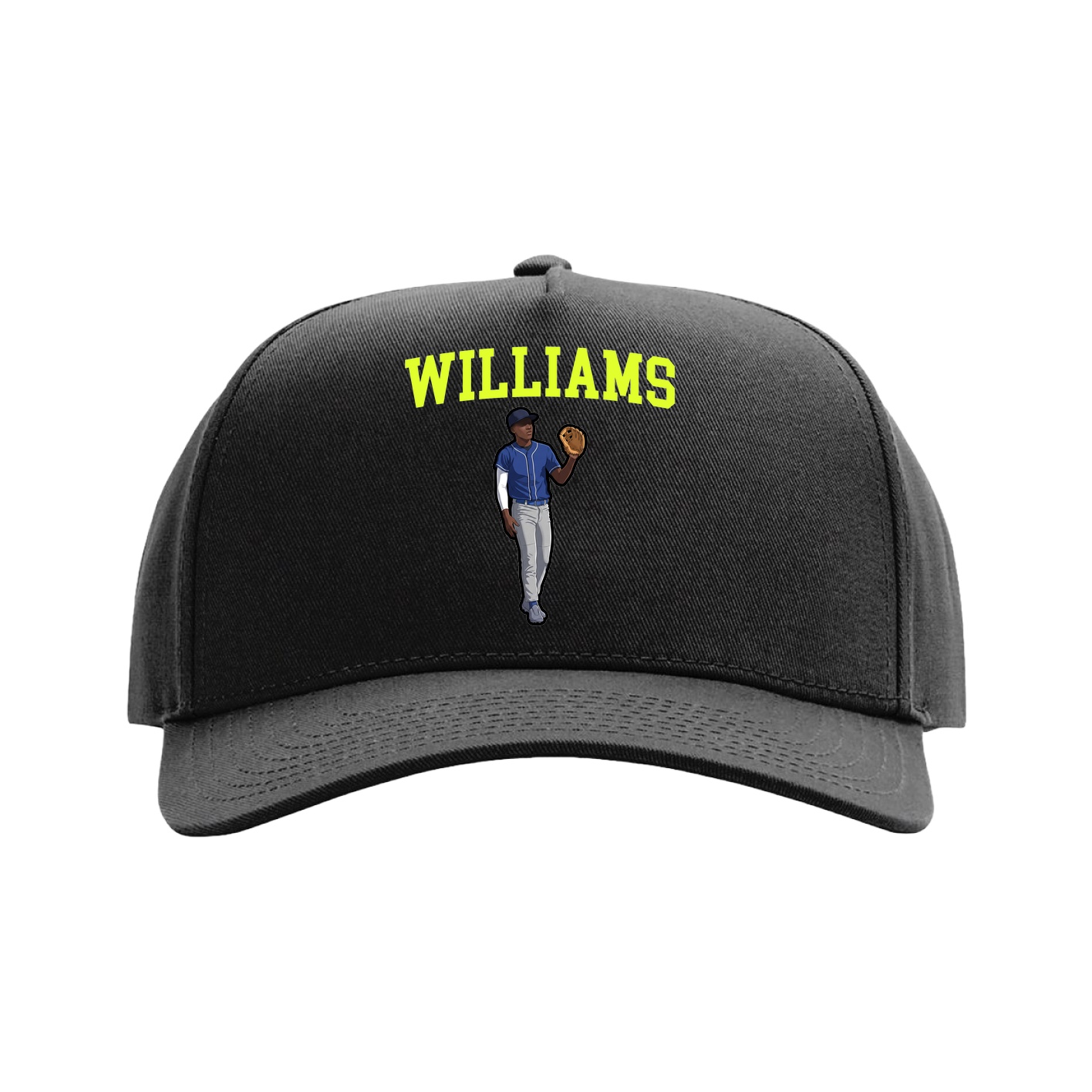Full Fabric Five-Panel Champ Cap