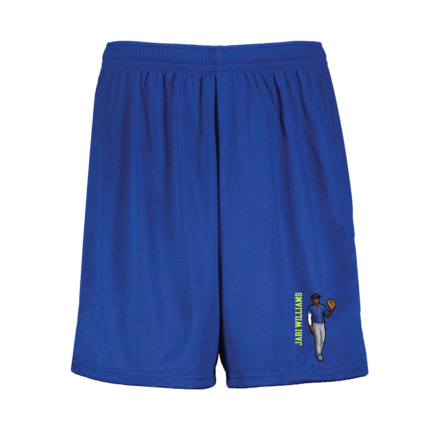Shorts — Name Vertical in Royal