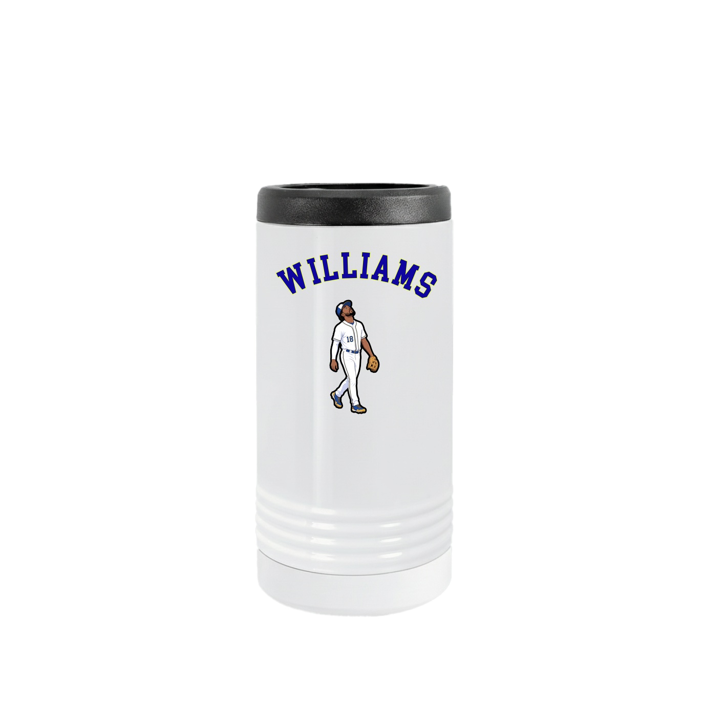 Slim Beverage Holder — Shirsey Arch in White
