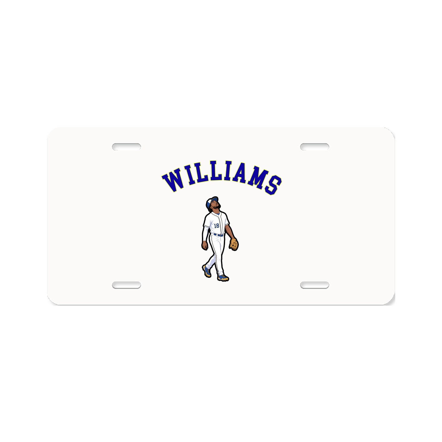 License Plate — Shirsey Arch in Classic