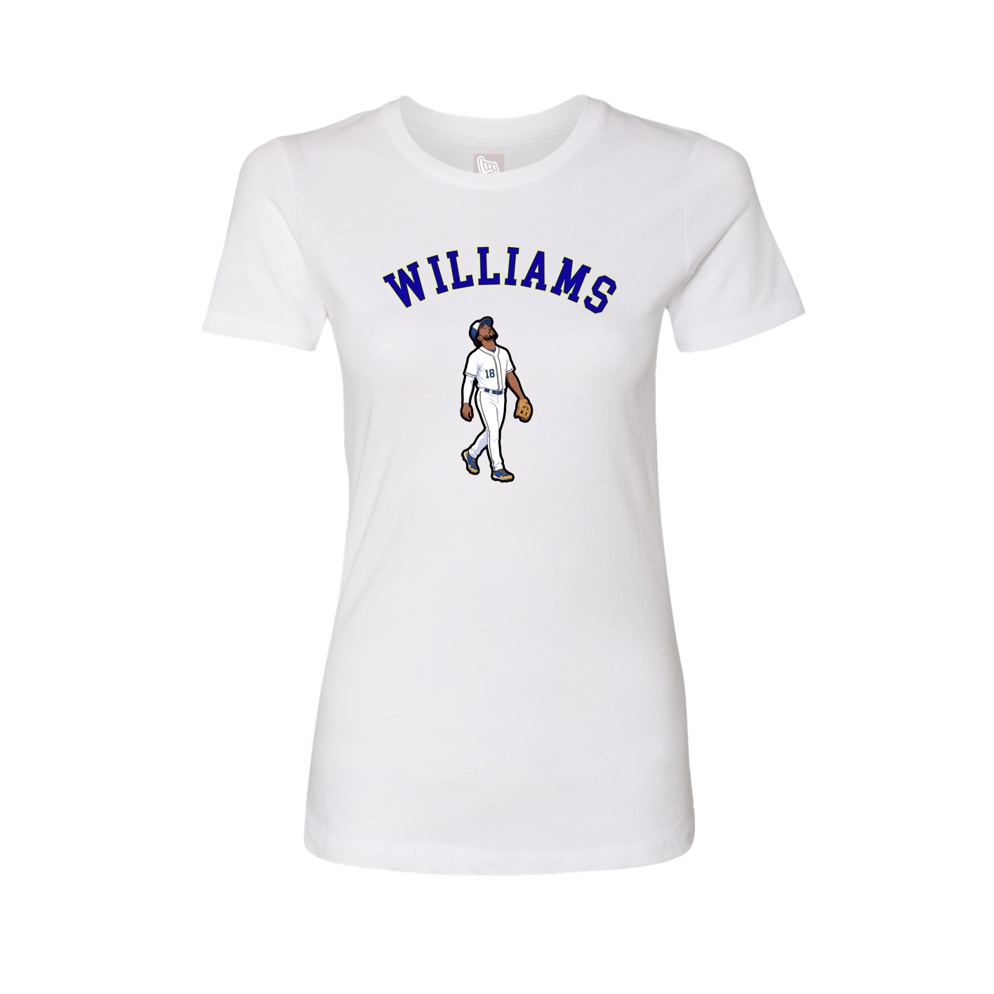 Womens Tee — Shirsey Arch in White