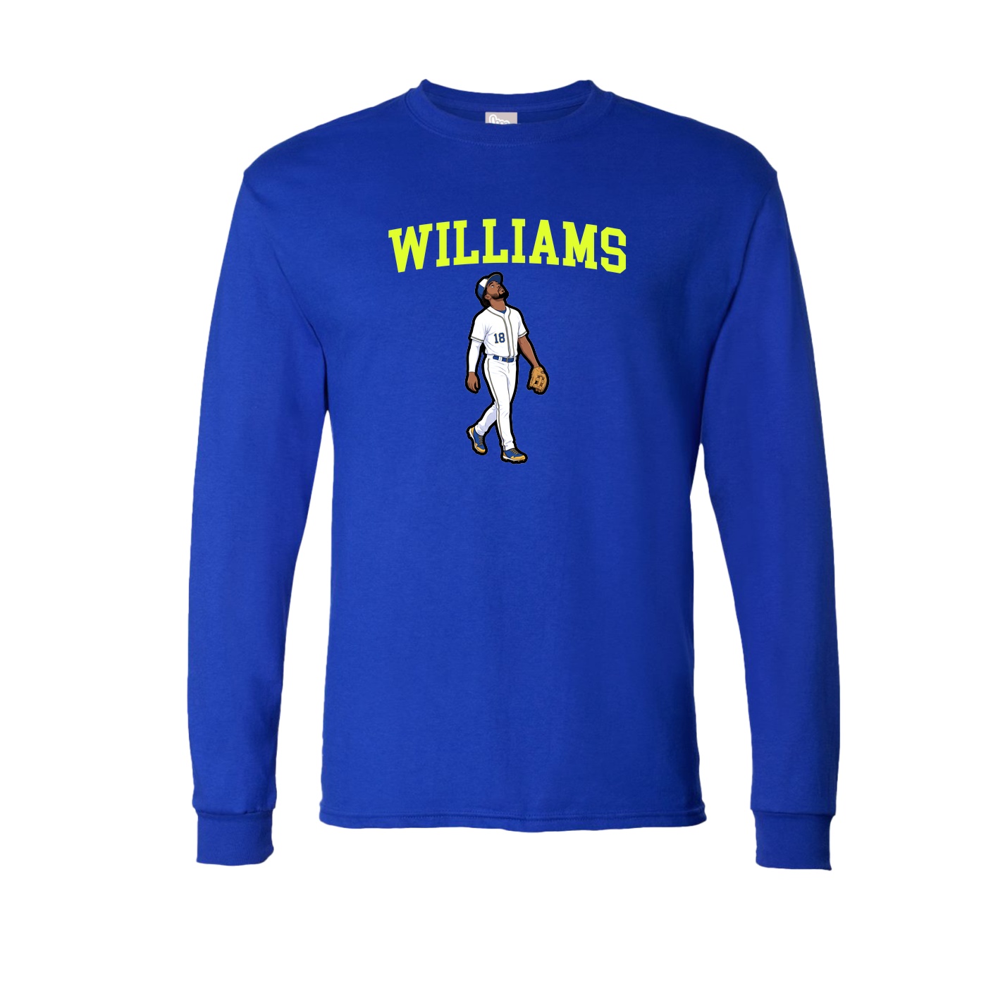 Long Sleeve Tee — Shirsey in Royal