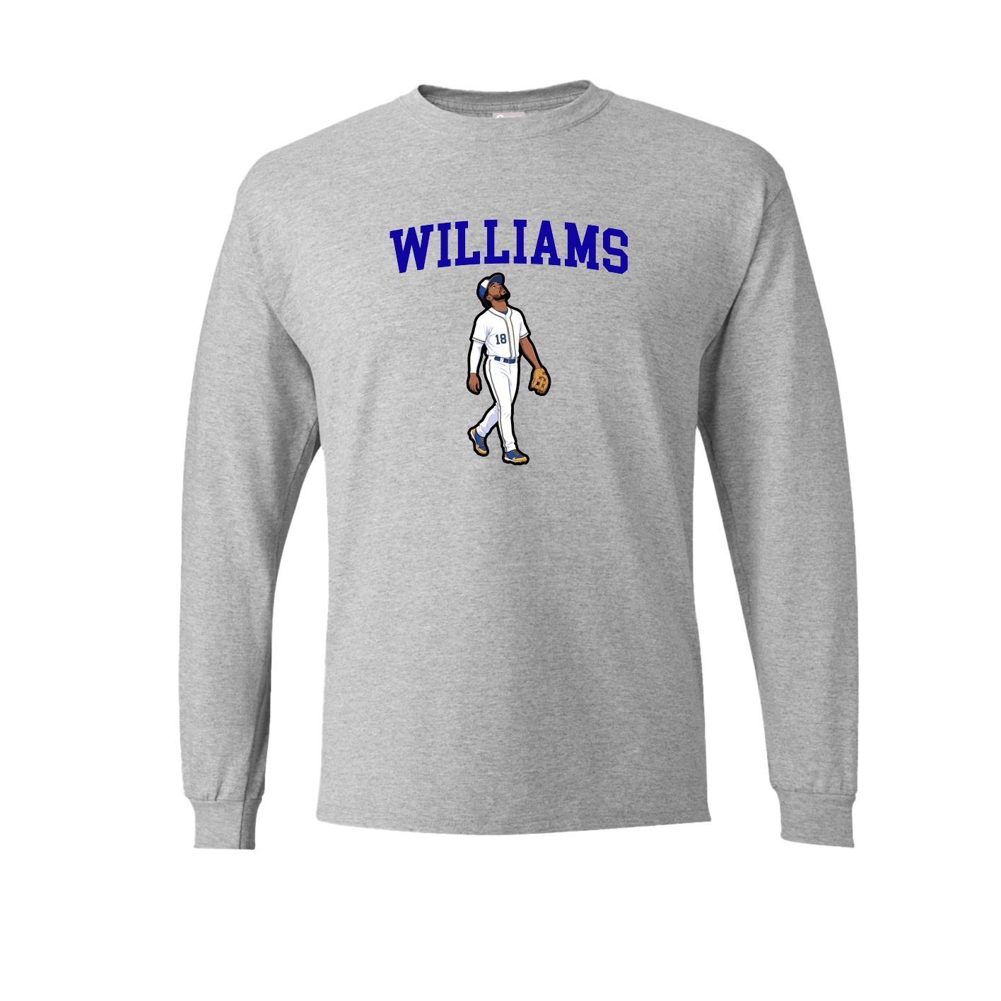 Long Sleeve Tee — Shirsey in Grey