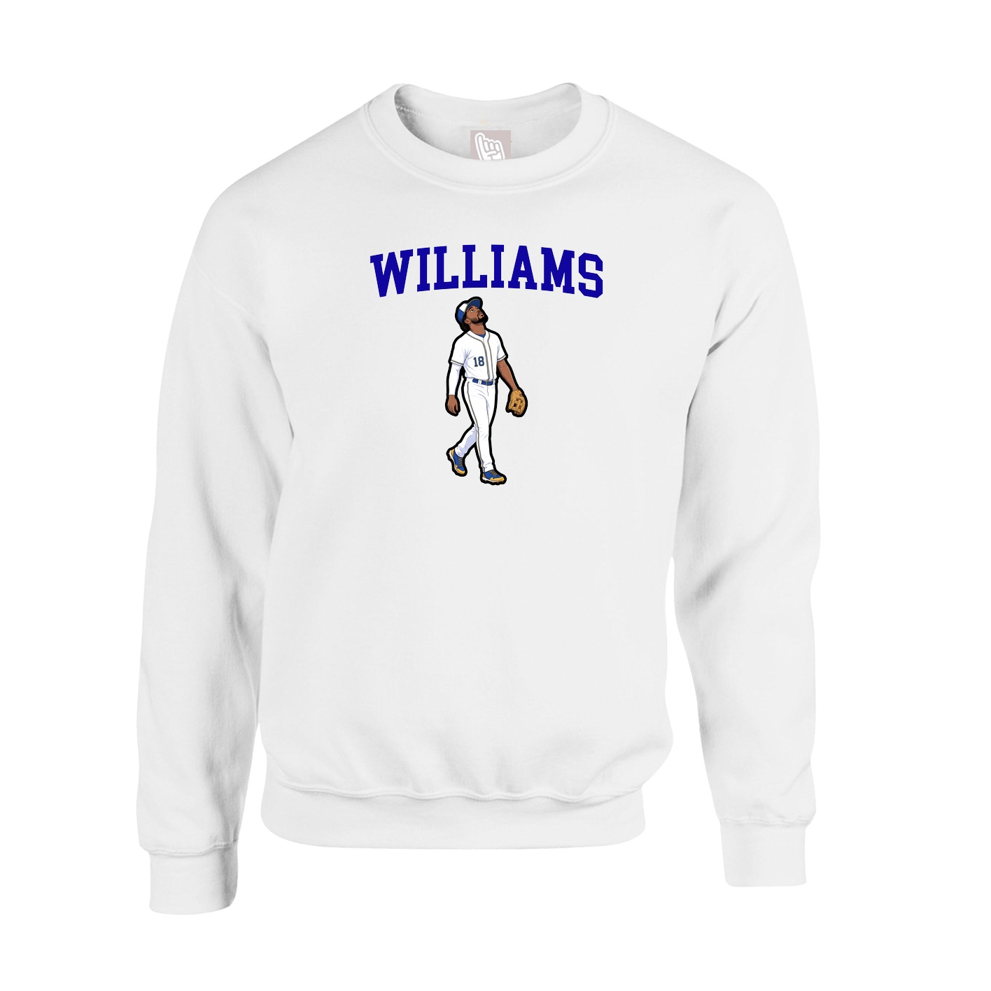 Fleece Crew — Shirsey in White