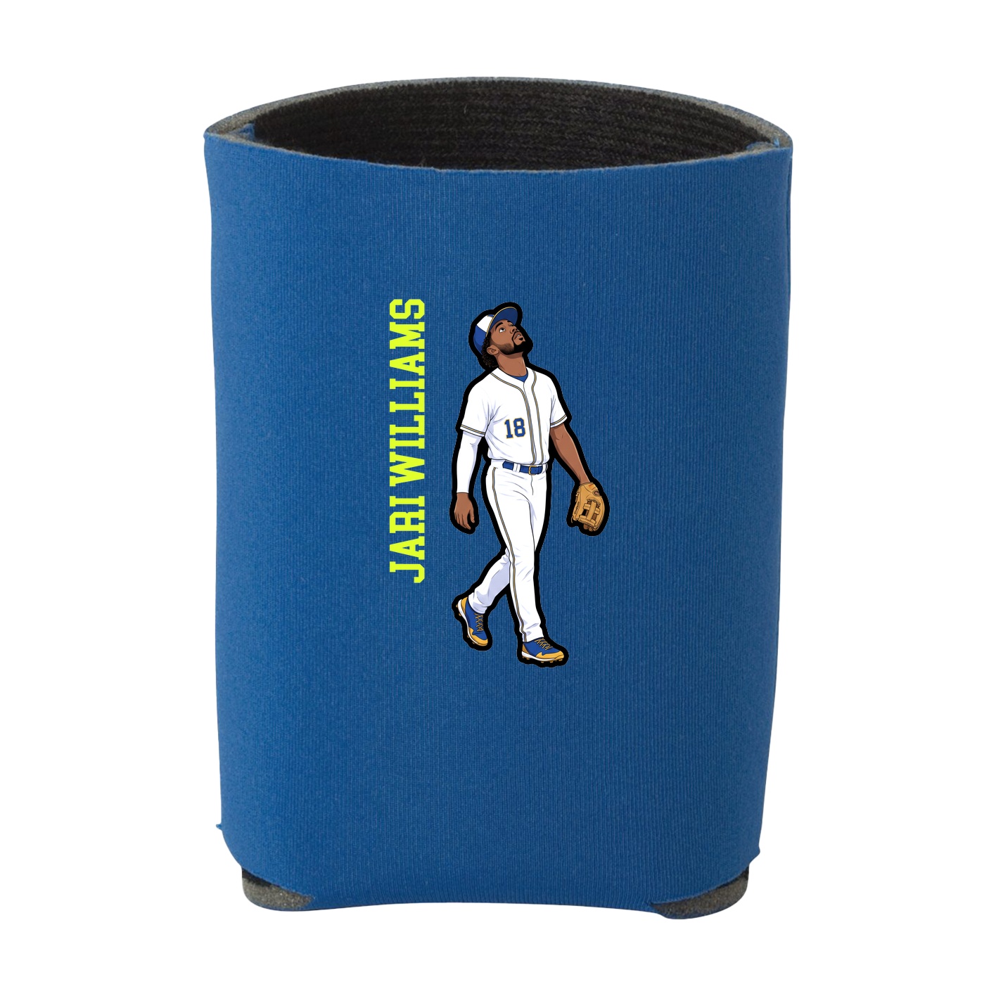 Can Holder — Name Vertical in Royal