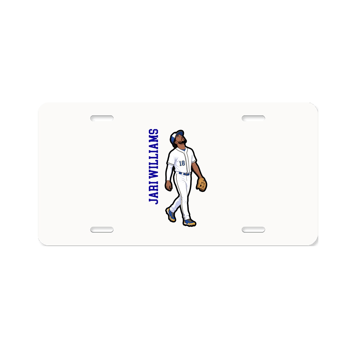 Aluminum License Plate