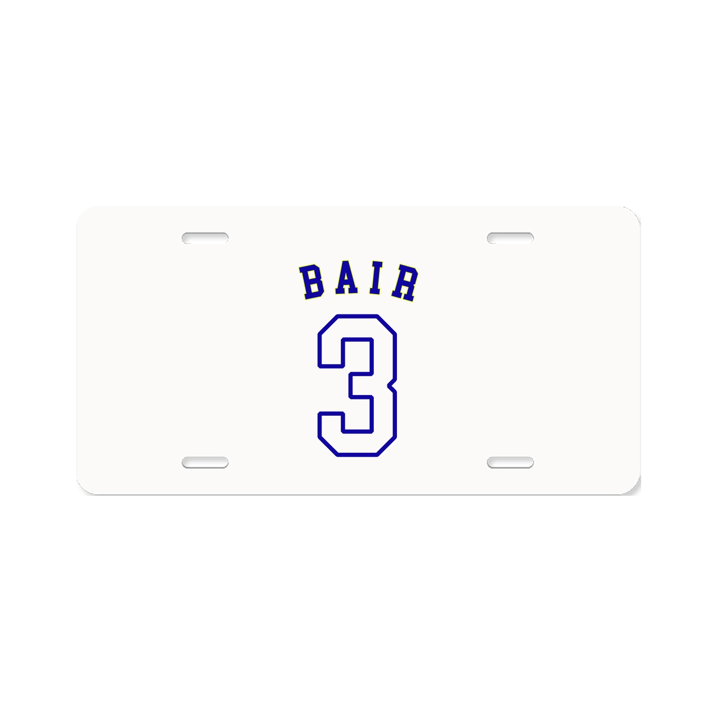 License Plate — Shirsey Arch in Classic
