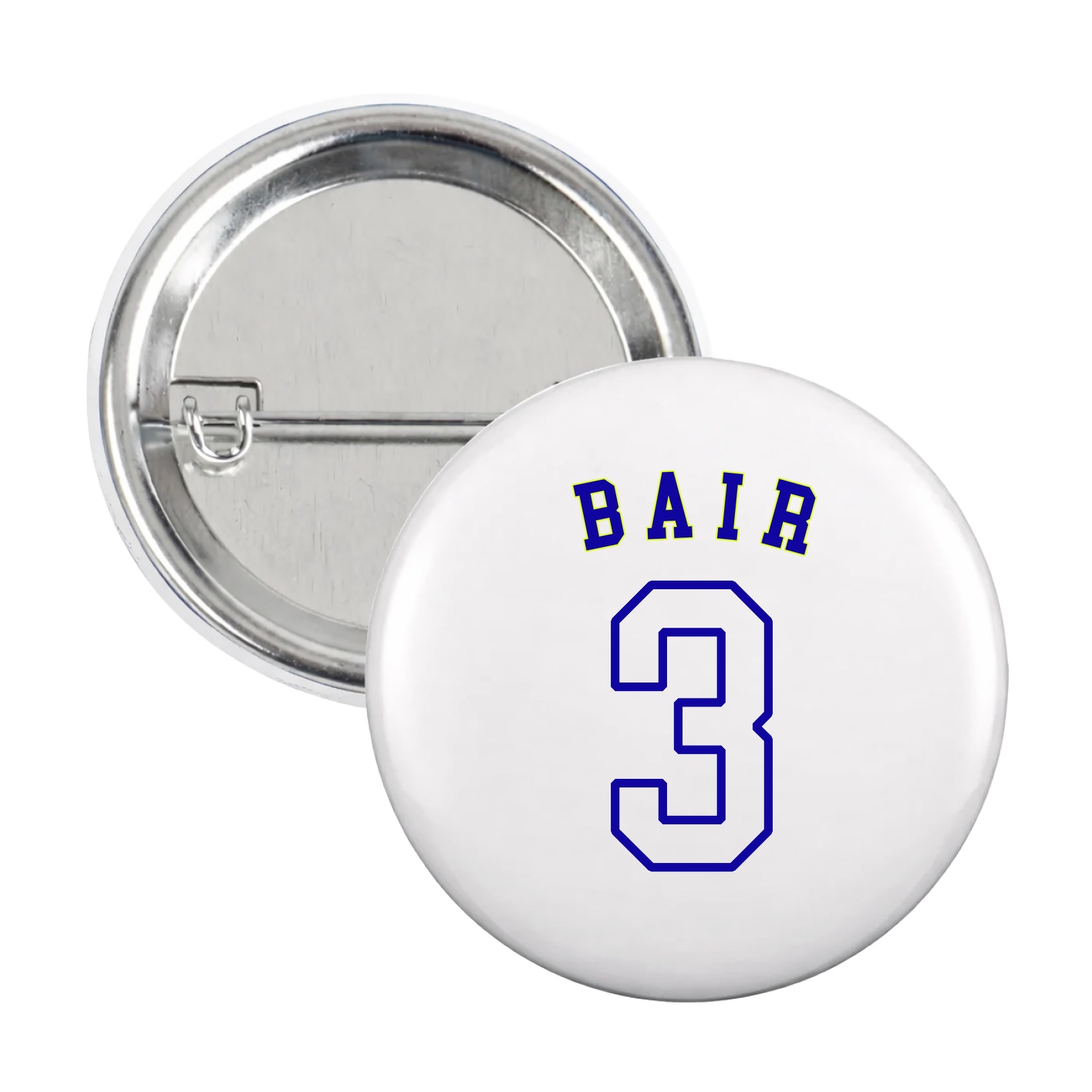 Game Day Button — Shirsey Arch in White
