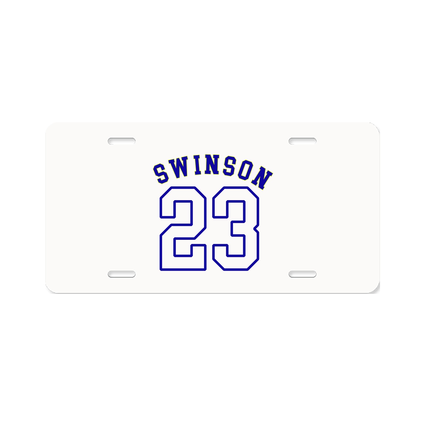 License Plate — Shirsey Arch in Classic