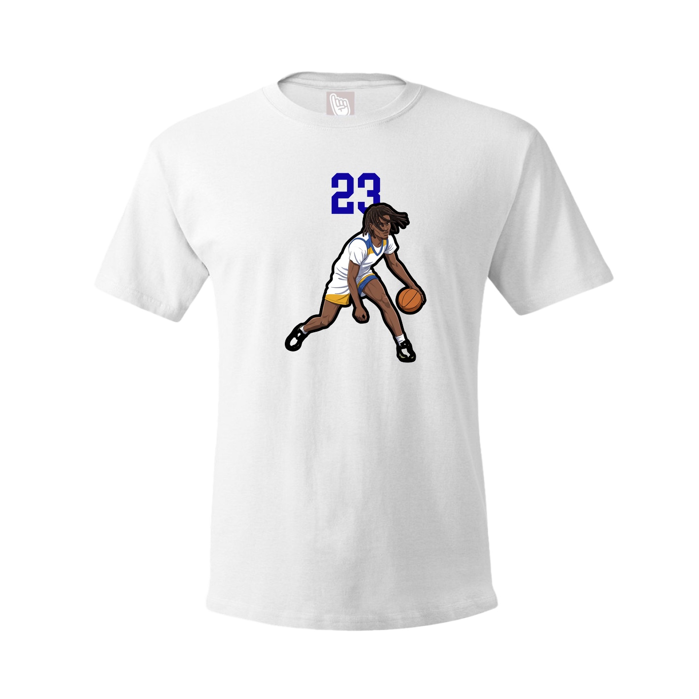 Tee — Number Top in White