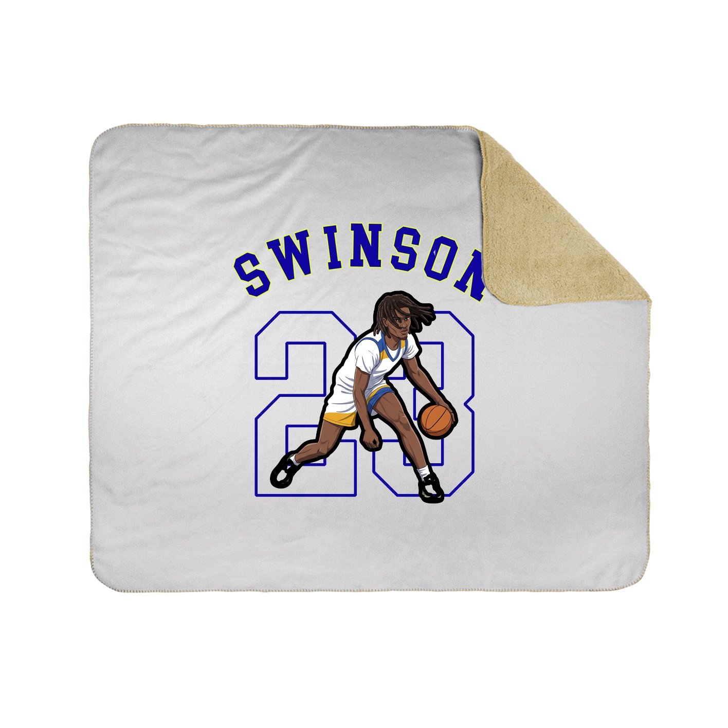Throw Blanket — Shirsey Arch in White
