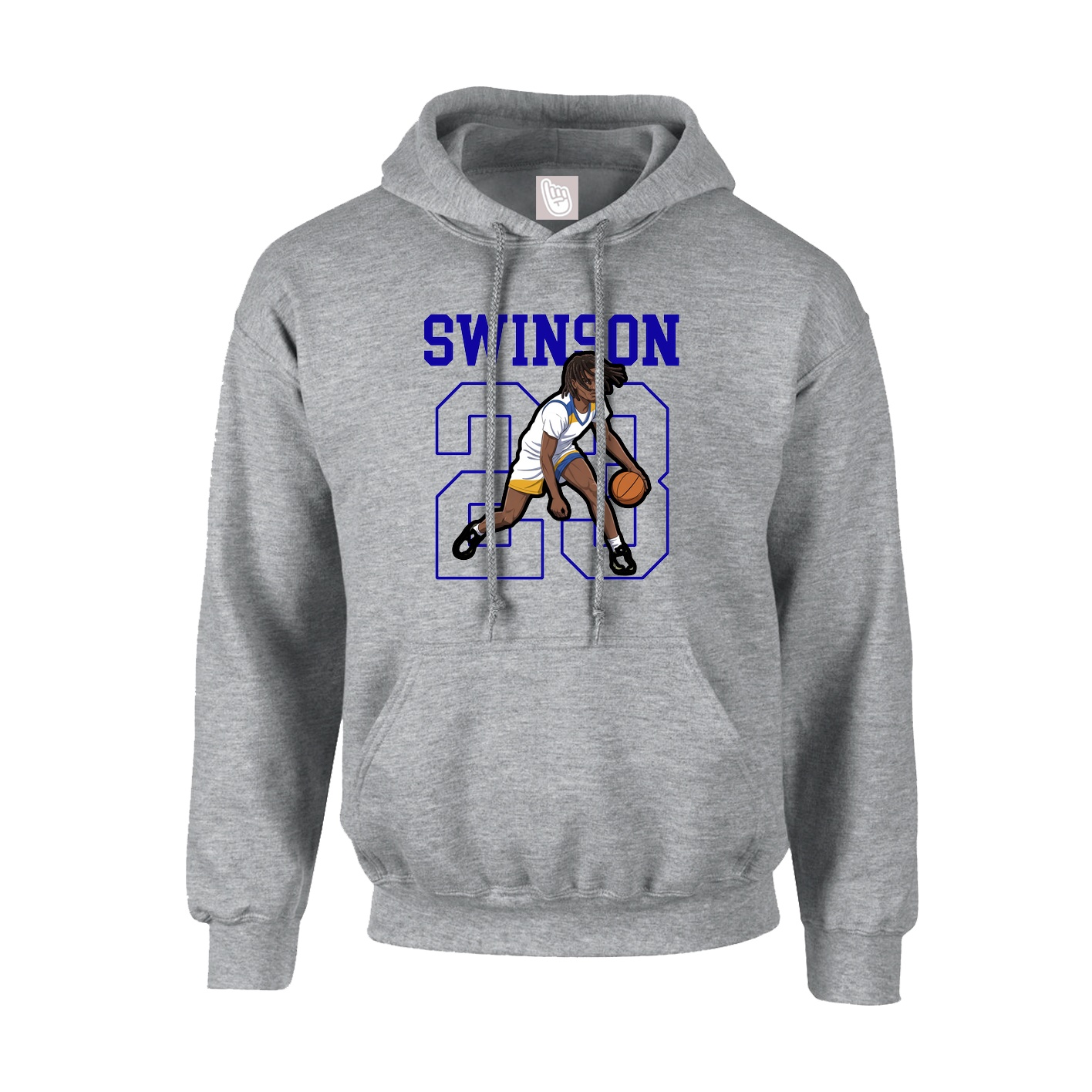Hoodie — Shirsey in Grey