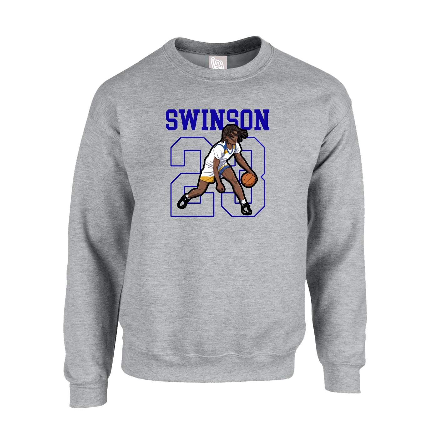 Fleece Crew — Shirsey in Grey