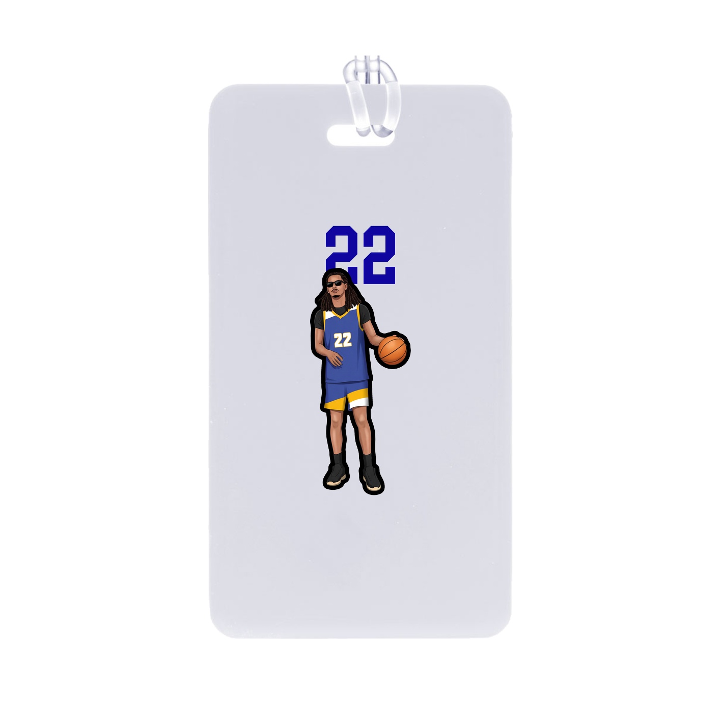 Bag Tag — Number Top in Classic