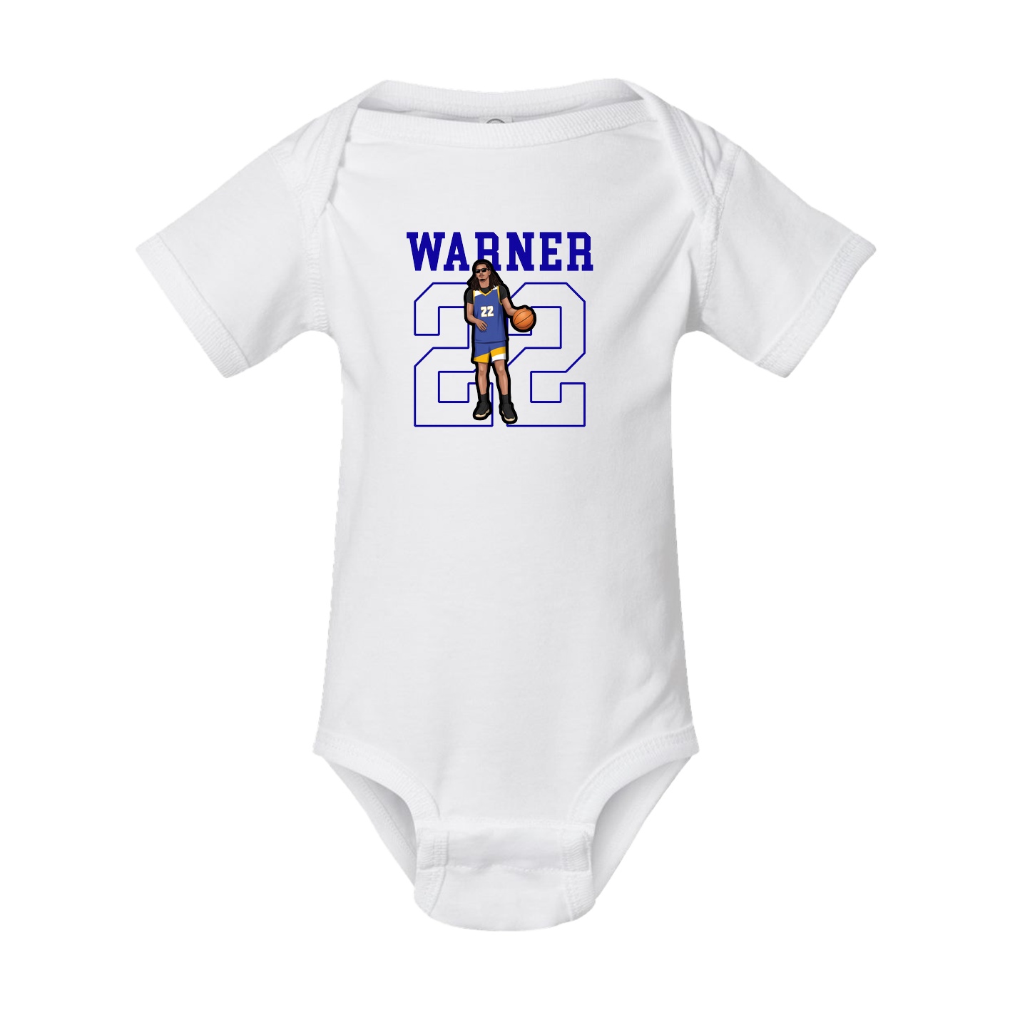 Baby Onesie — Shirsey in White