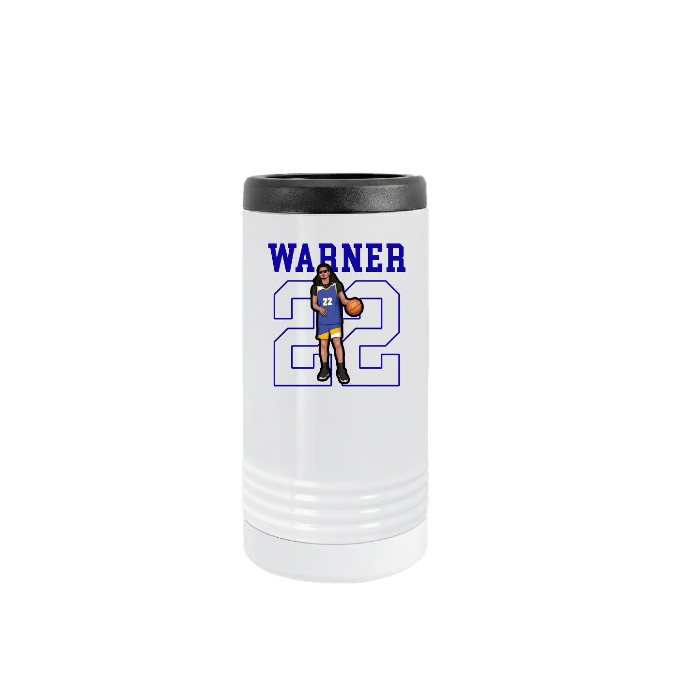 Slim Beverage Holder — Shirsey in White