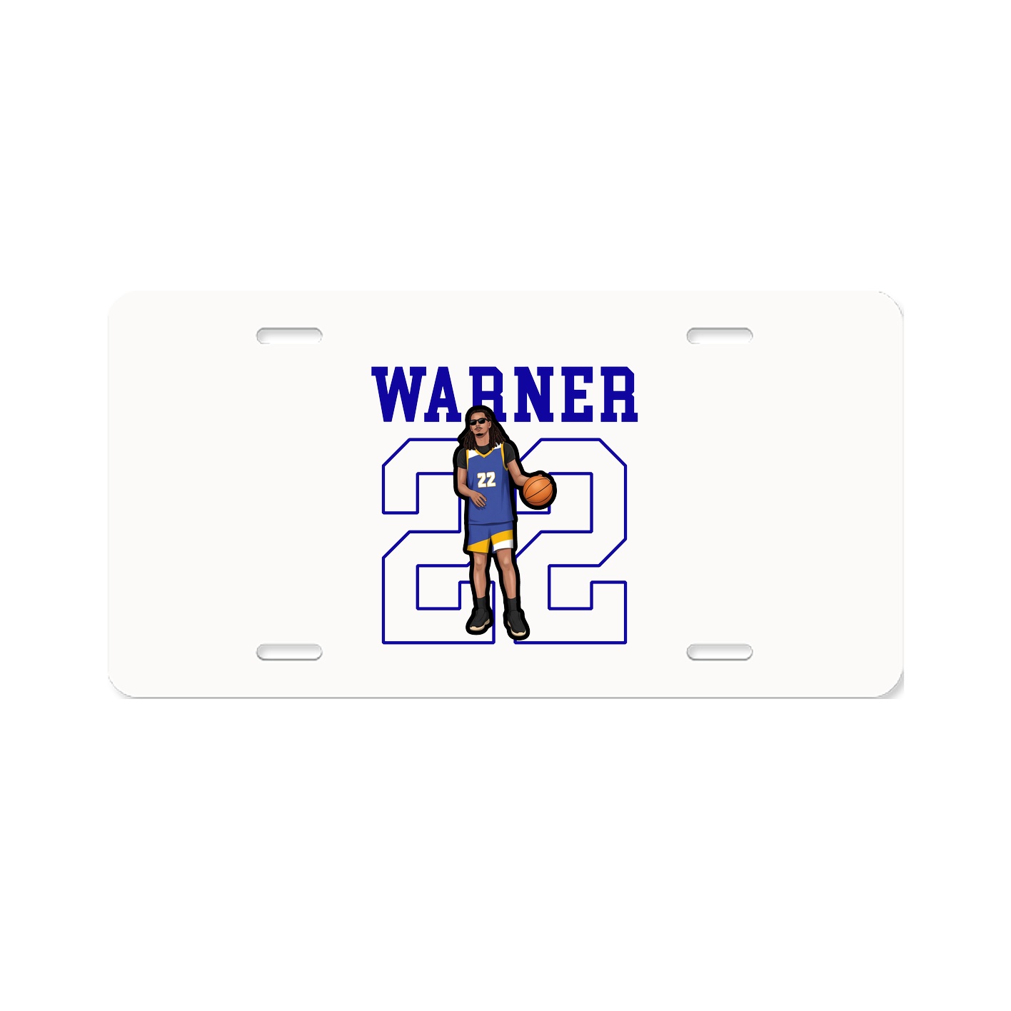 License Plate — Shirsey in Classic