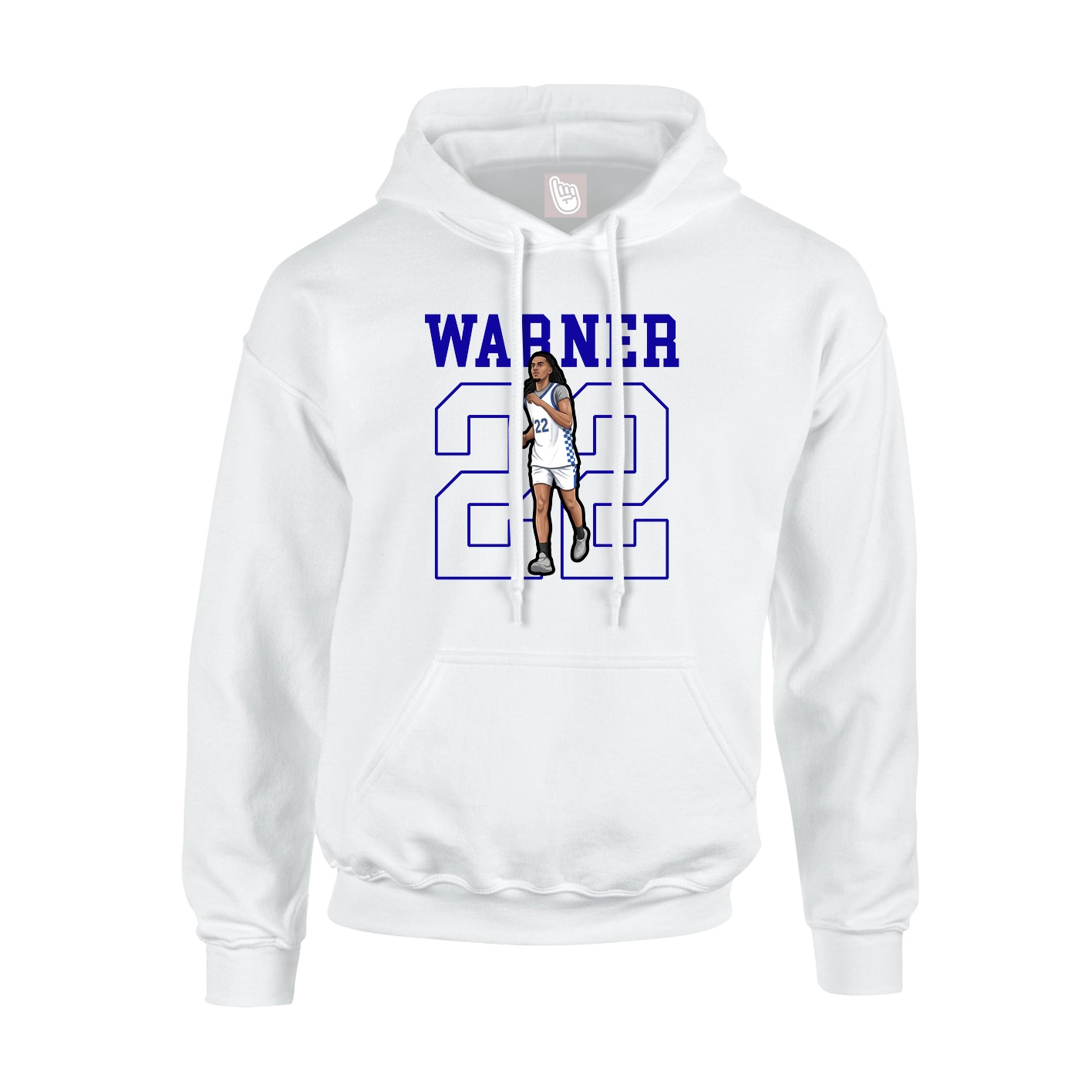 Youth Hoodie — Shirsey in White