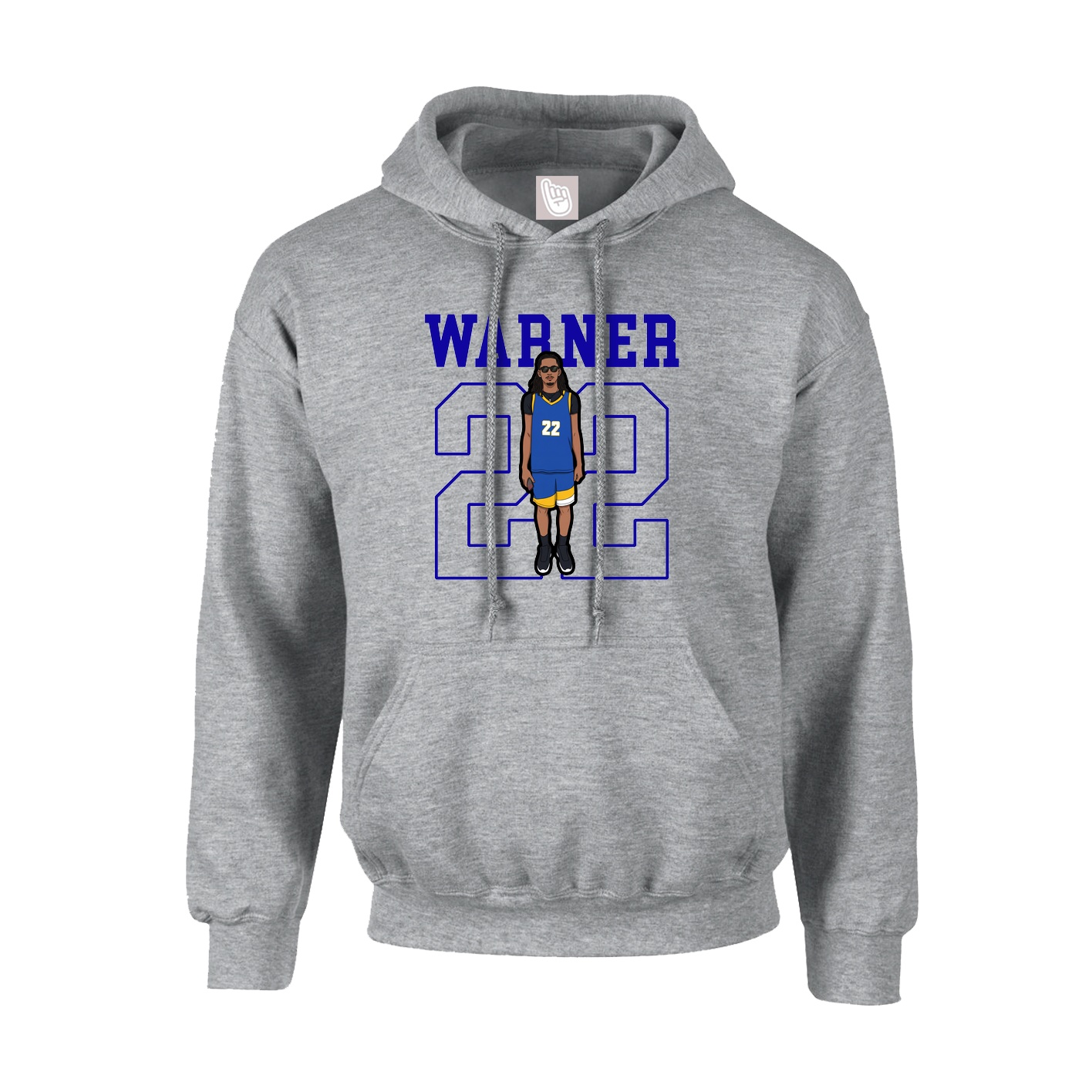Hoodie — Shirsey in Grey