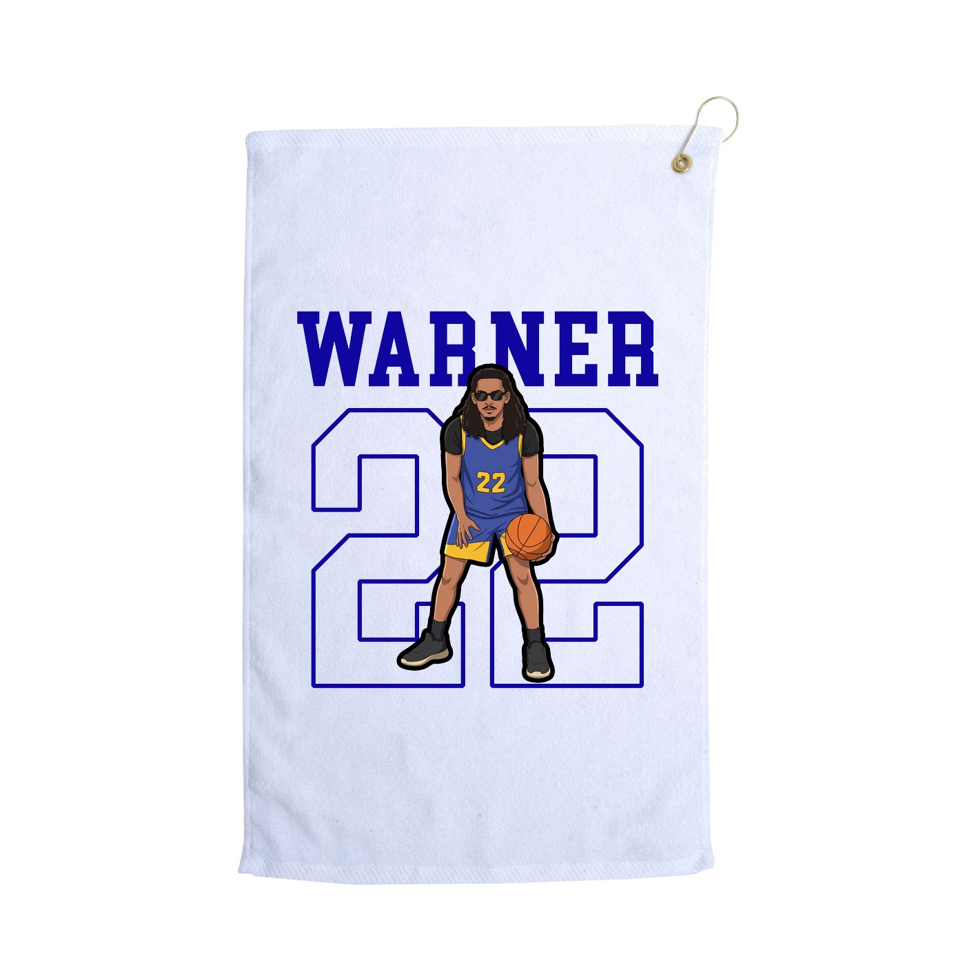 Golf Towel — Shirsey in White