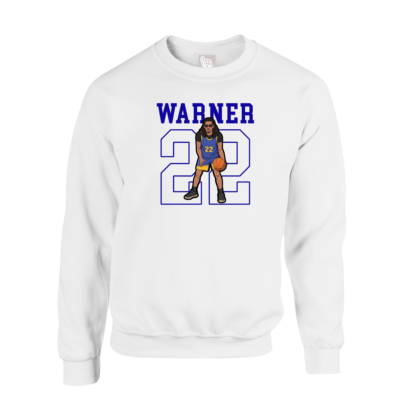 Fleece Crew — Shirsey in White