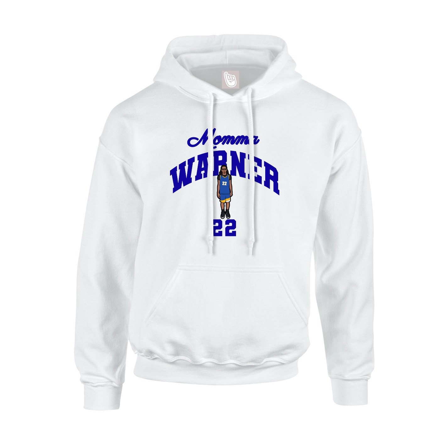 Hoodie — Mothers Day Arch in White