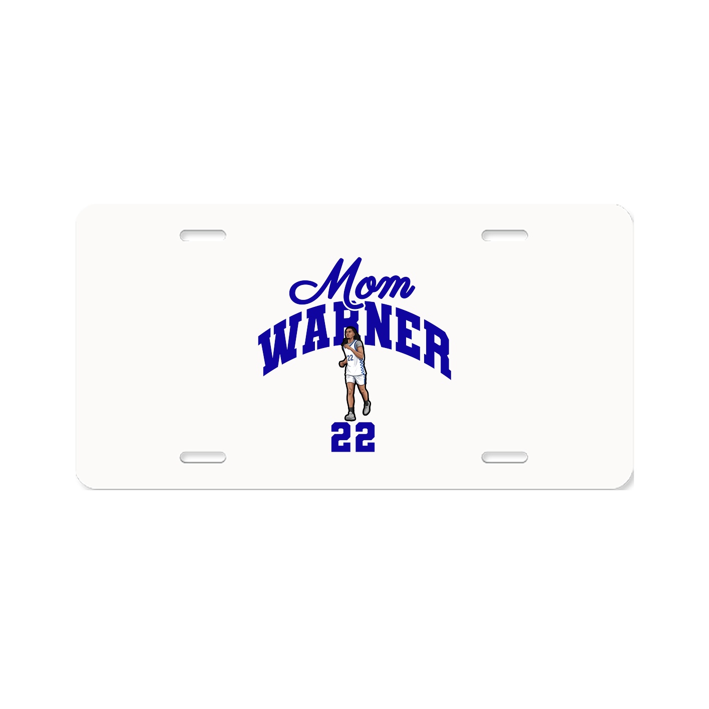 License Plate — Mothers Day Arch in Classic