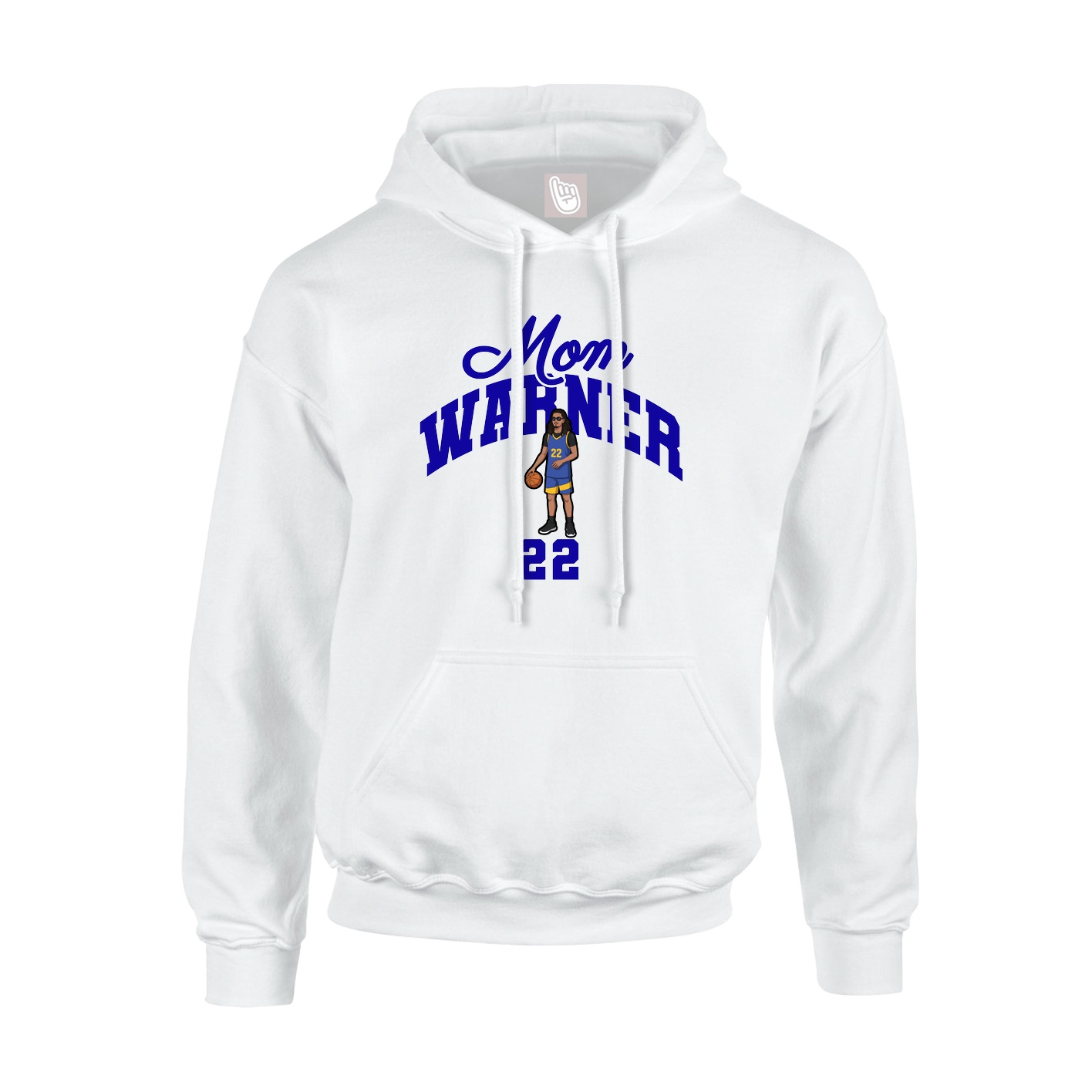 Youth Hoodie — Mothers Day Arch in White