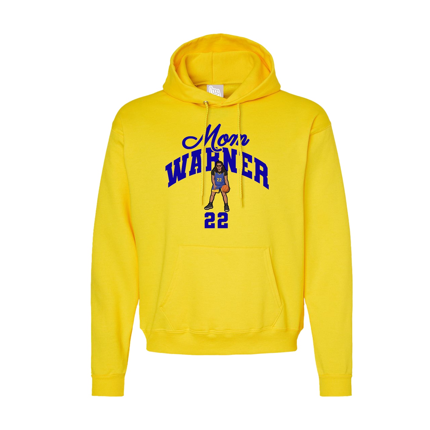 Hoodie — Mothers Day Arch in Yellow