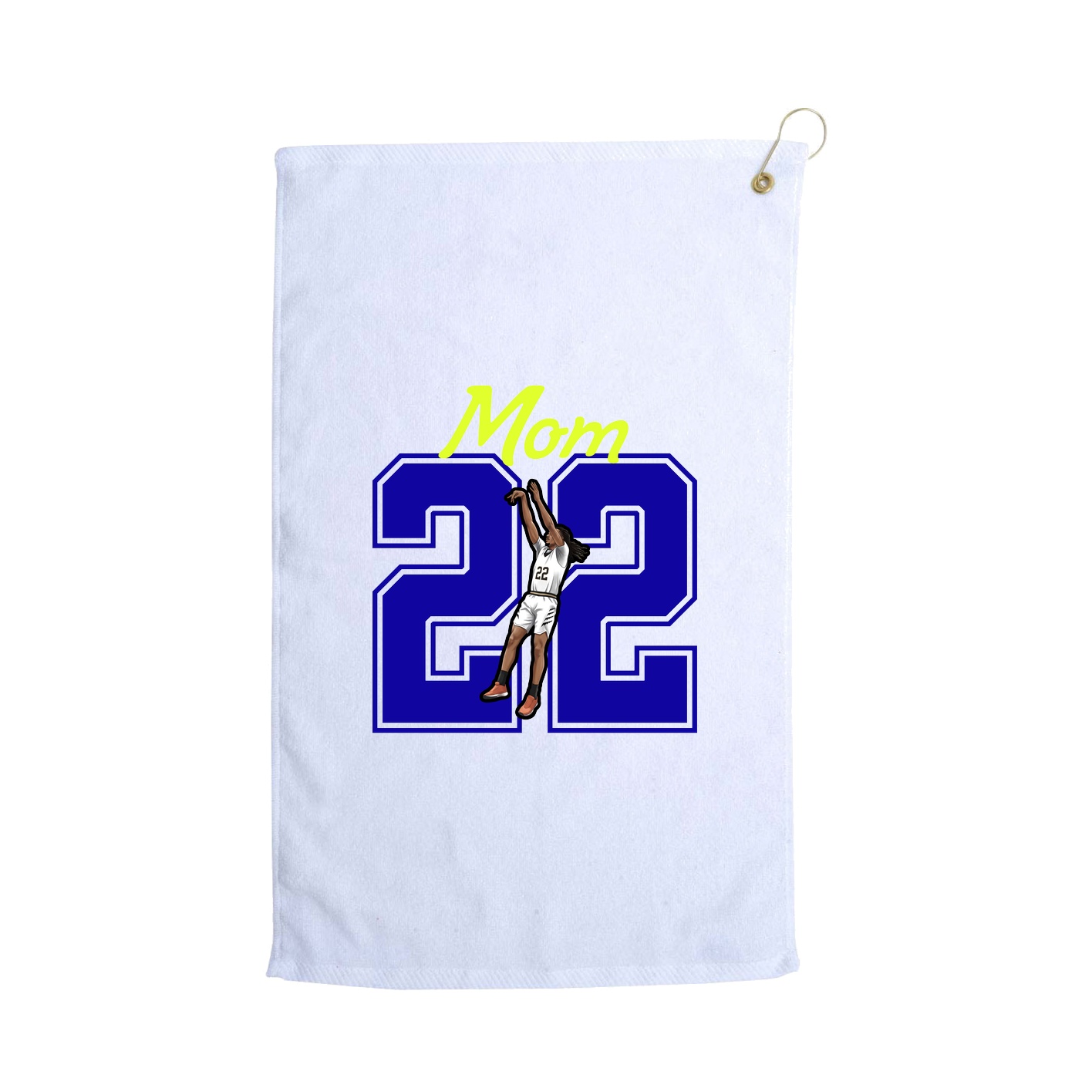 Golf Towel — Mothers Day Shirsey in White