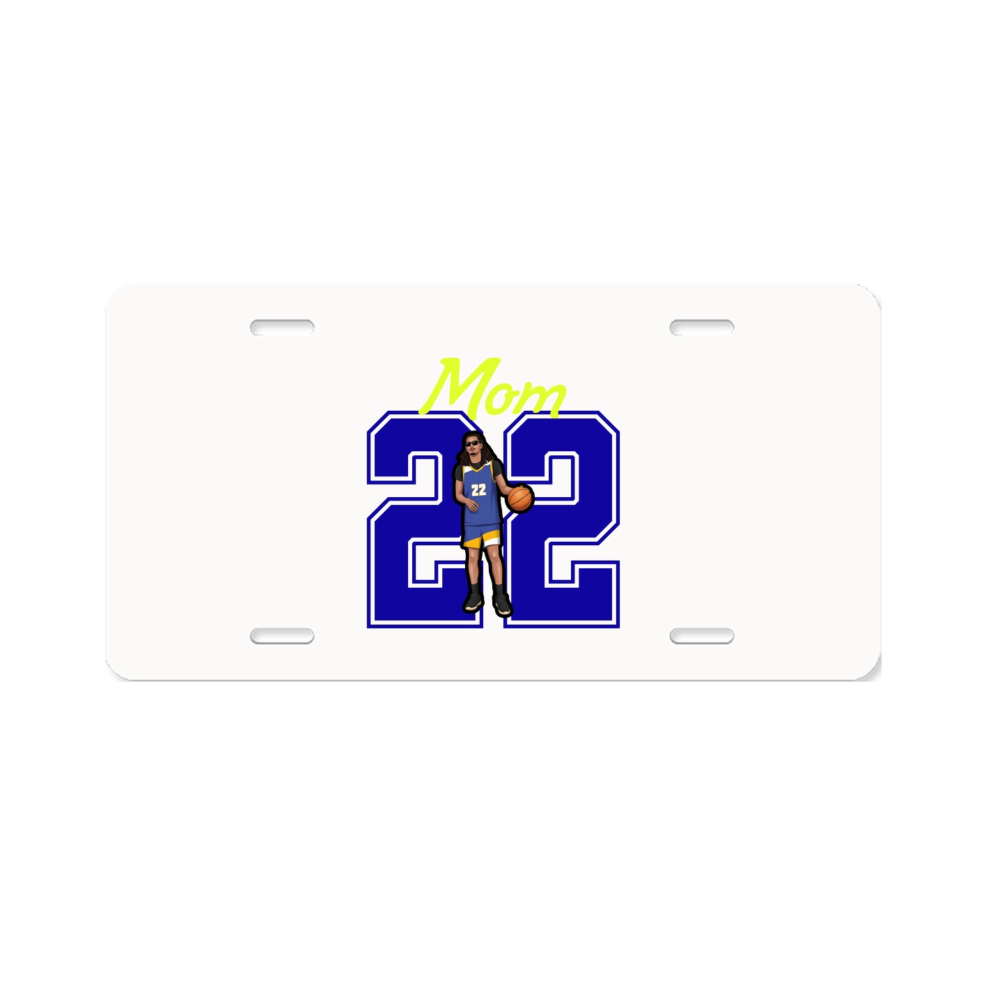 License Plate — Mothers Day Shirsey in Classic