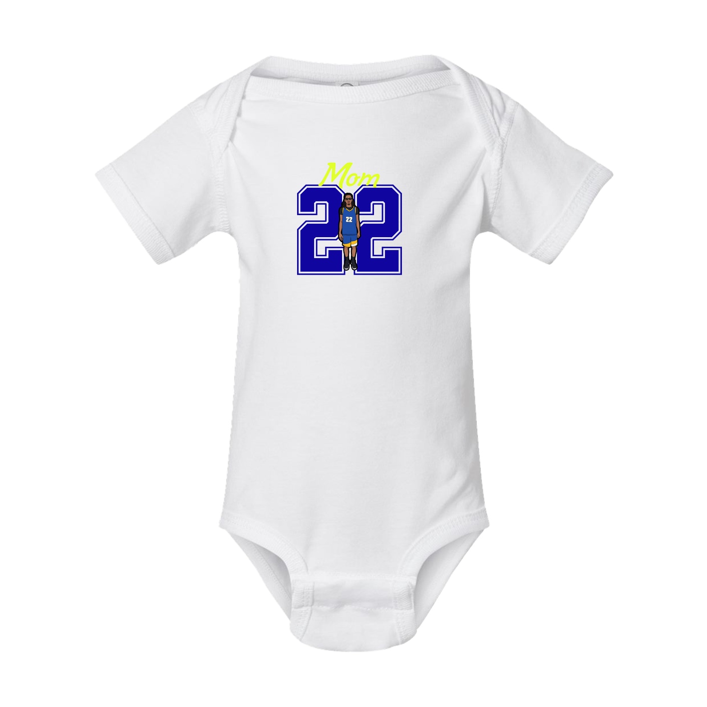 Baby Onesie — Mothers Day Shirsey in White