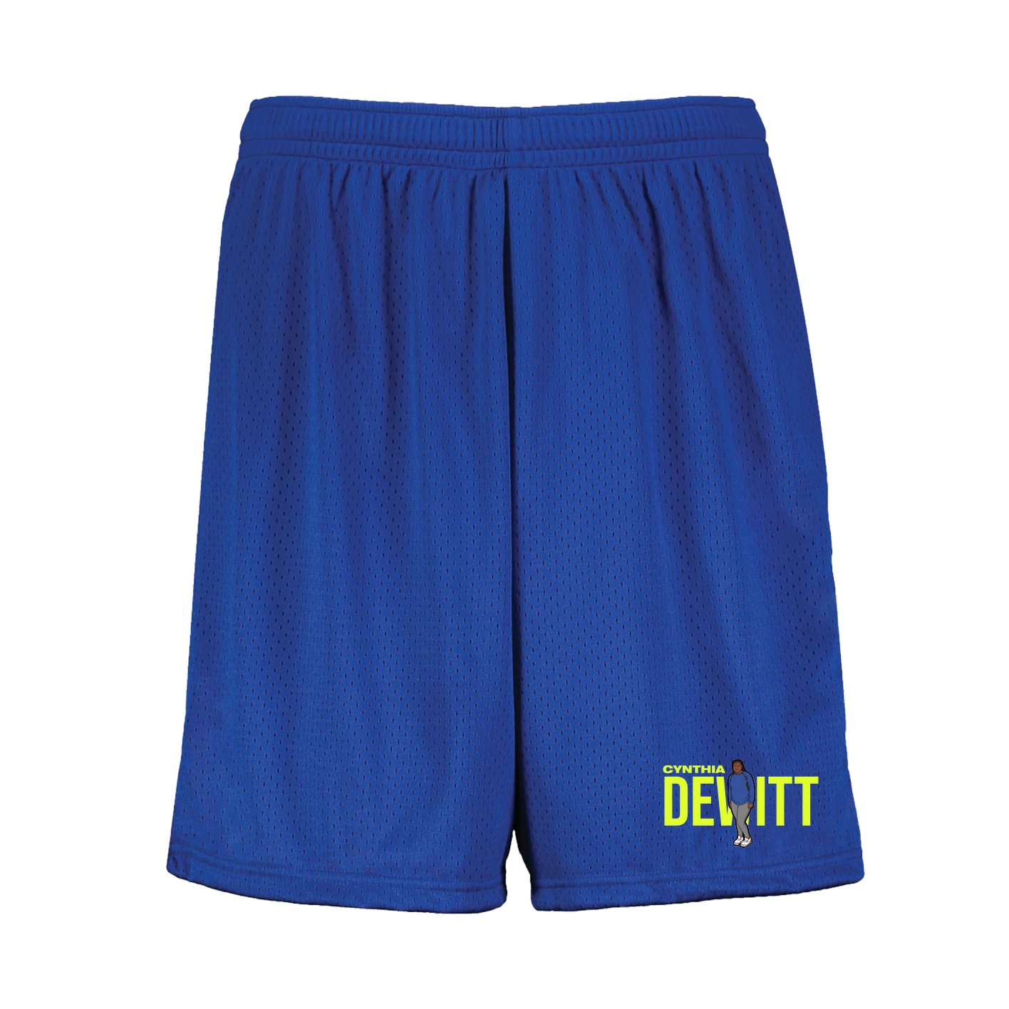 Shorts — Player Name in Royal