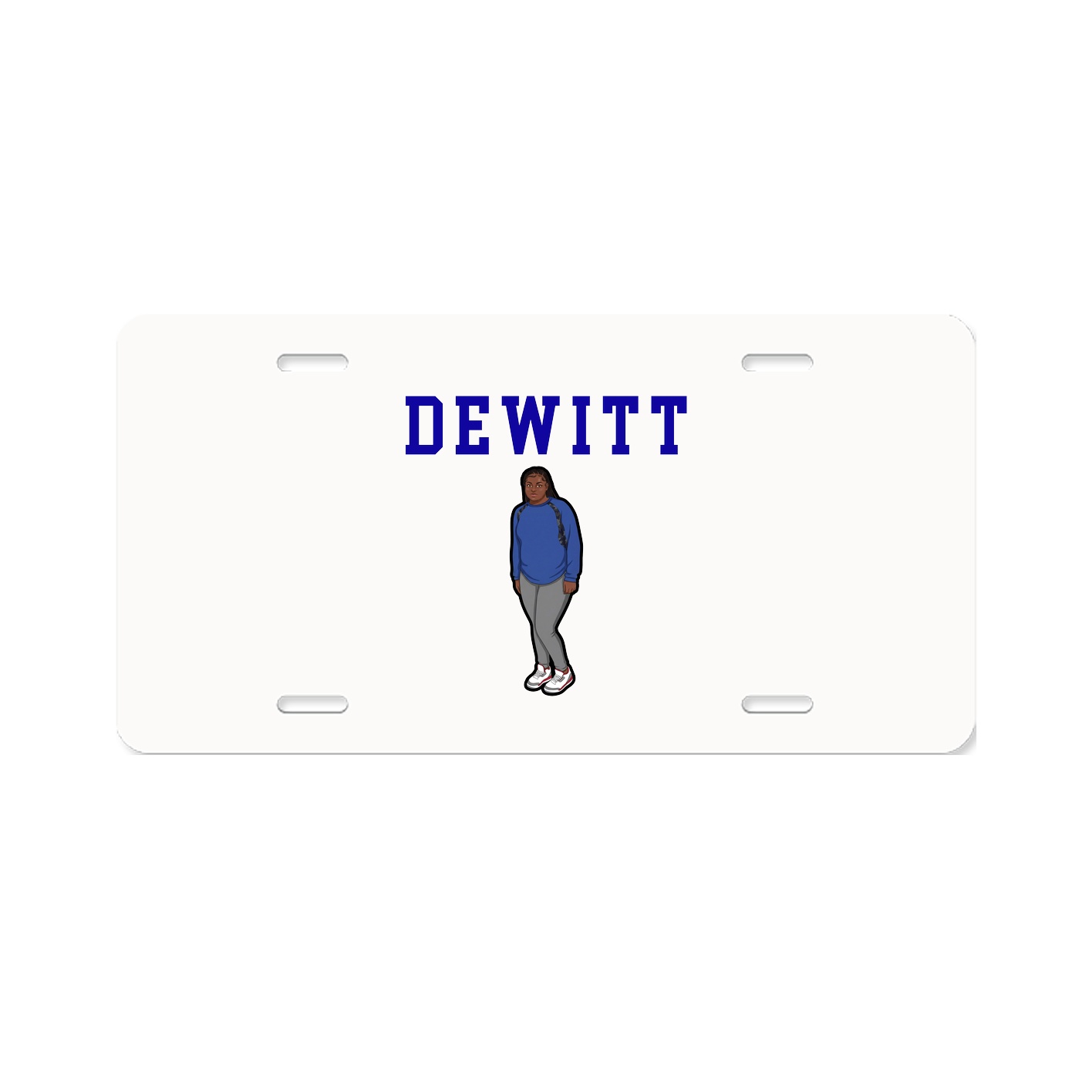 License Plate — Shirsey in Classic