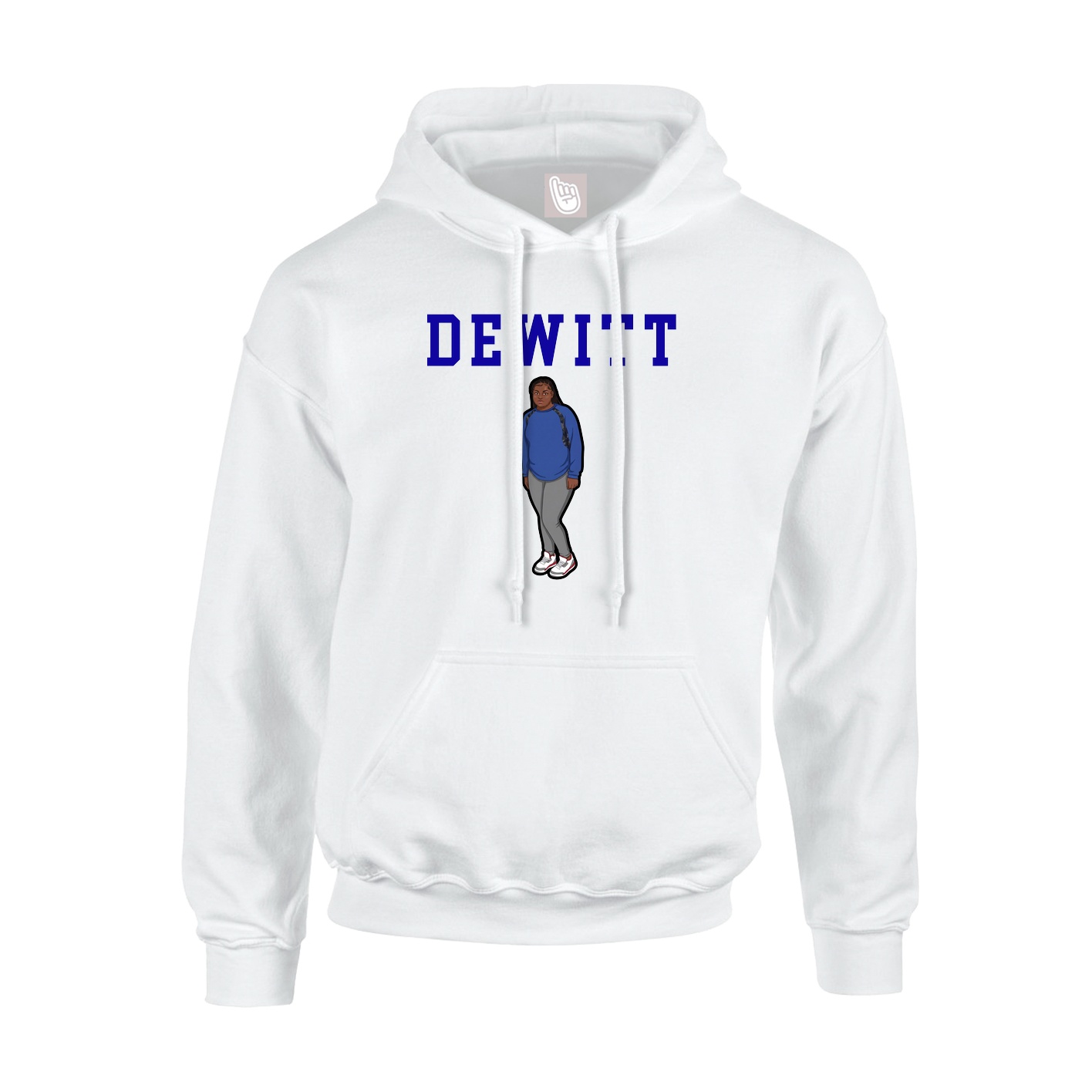 Youth Hoodie — Shirsey in White