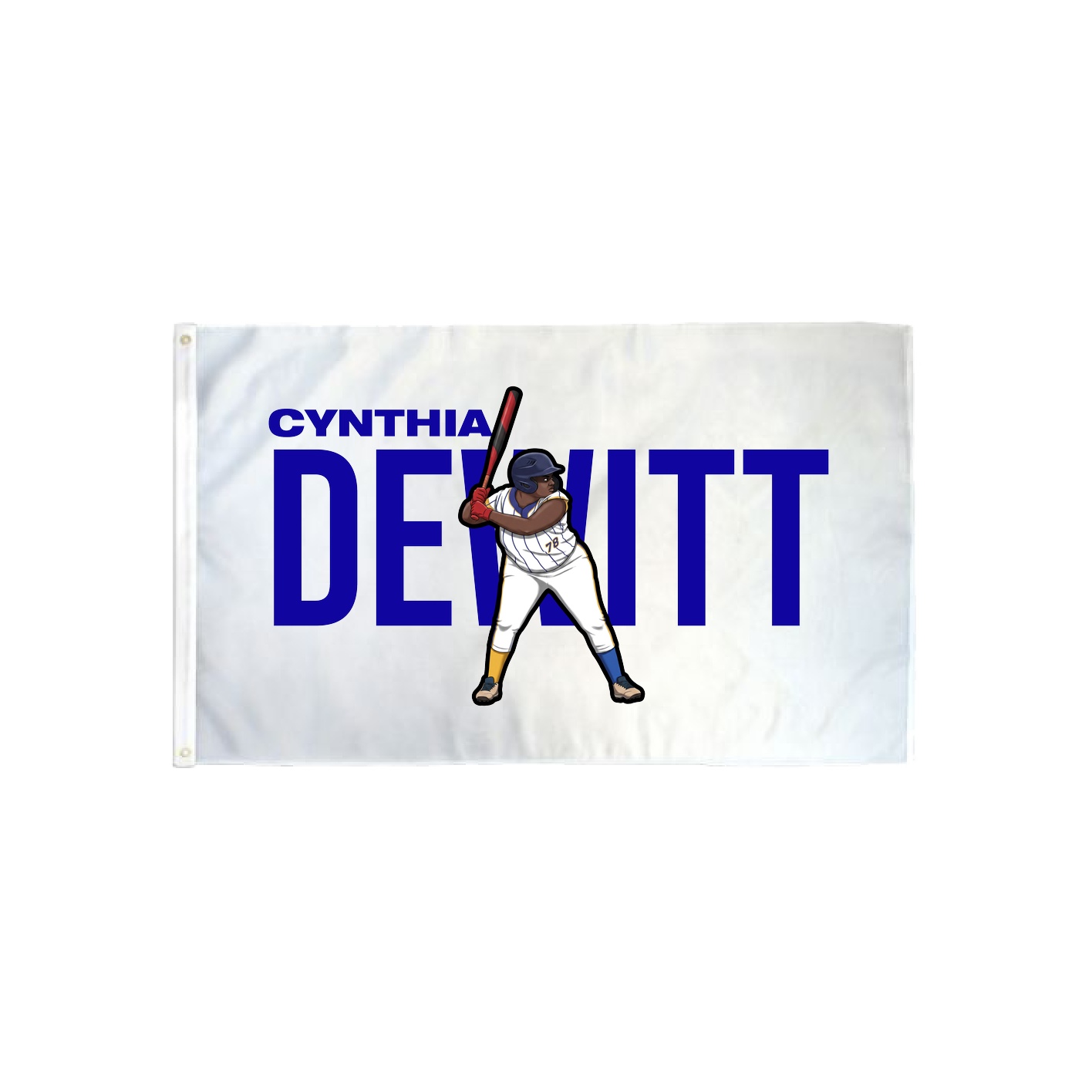 3x5 Flag — Player Name in Classic