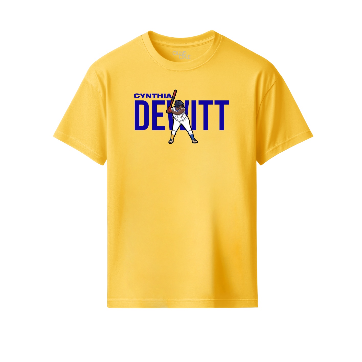 Youth Tee — Player Name in Yellow