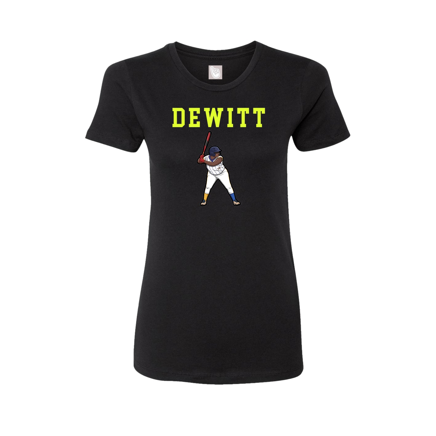 Fitted Women's Tee — Shirsey in Black
