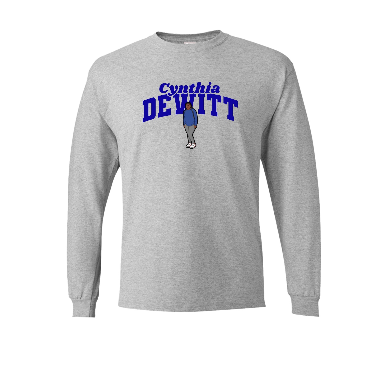 Long Sleeve Tee — Signature Arch in Grey