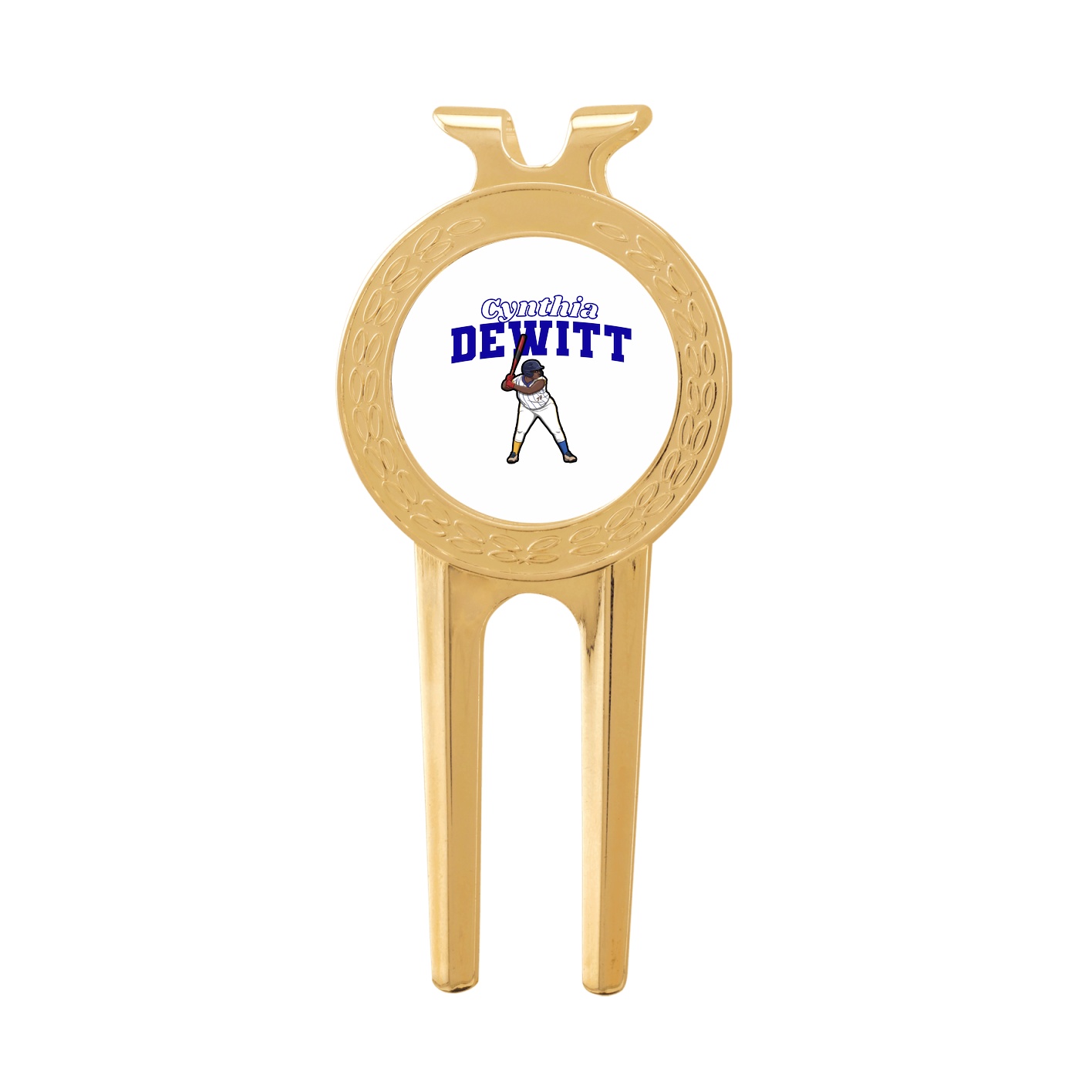 Divot Tool with Ball Marker — Name Arch in Classic