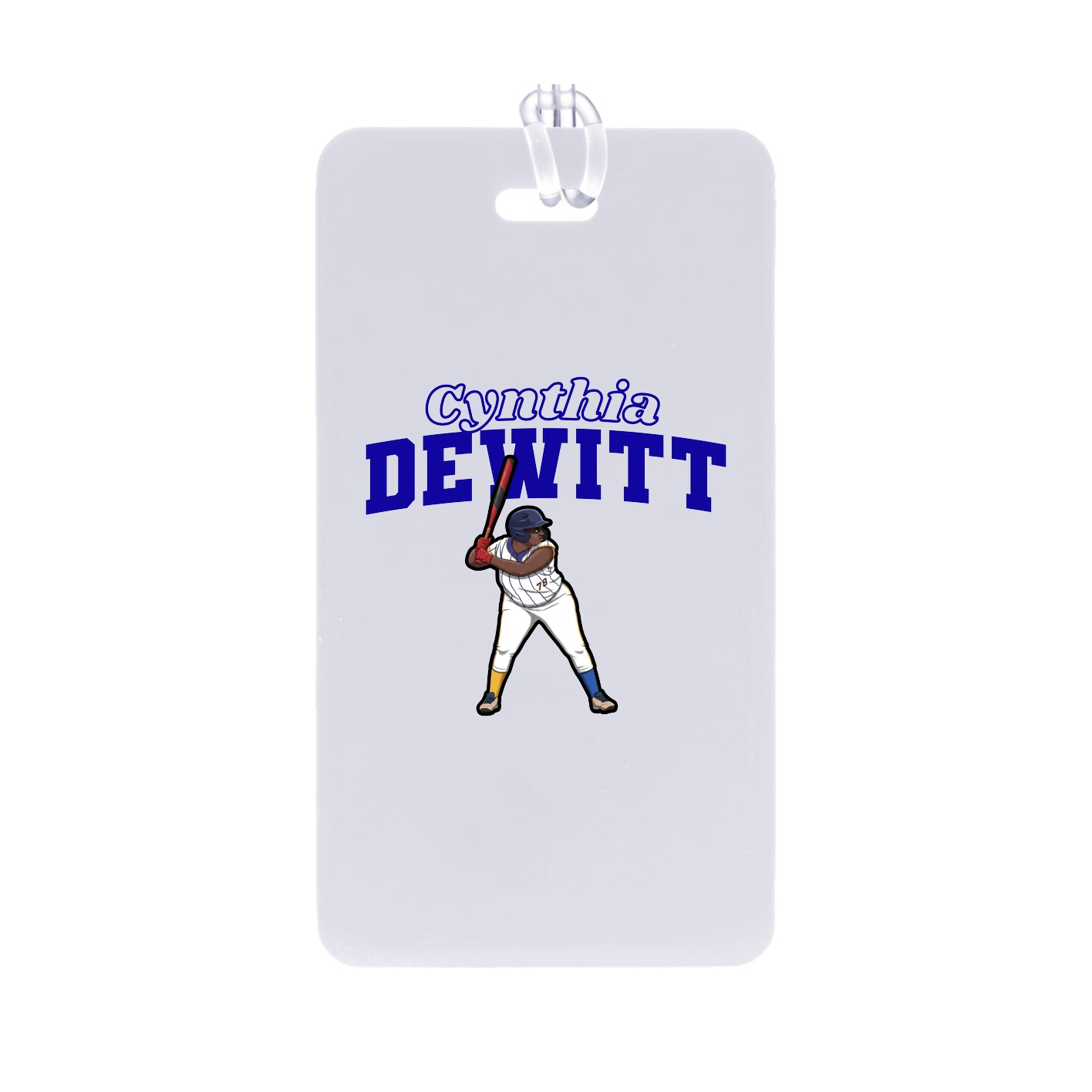 Bag Tag — Name Arch in Classic