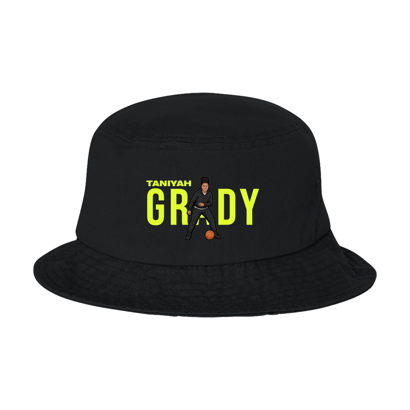 Bucket Cap — Player Name in Black