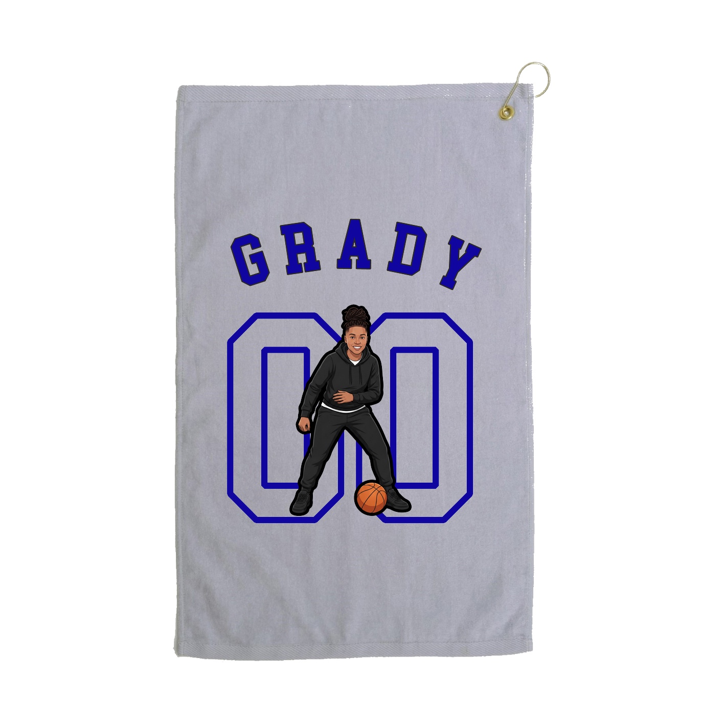 Golf Towel — Shirsey Arch in Grey